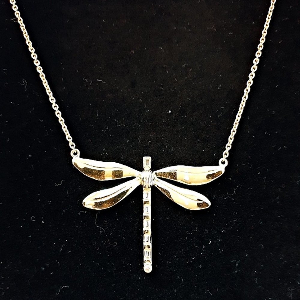 SOLD! ๐ Vince Camuto Dragonfly Necklace & Bracelet - Picture 3 of 10